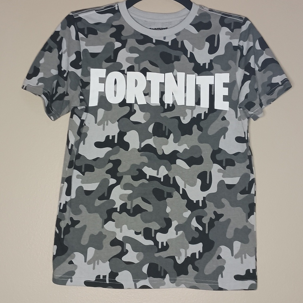 Fortnite Boy's Camo Tee